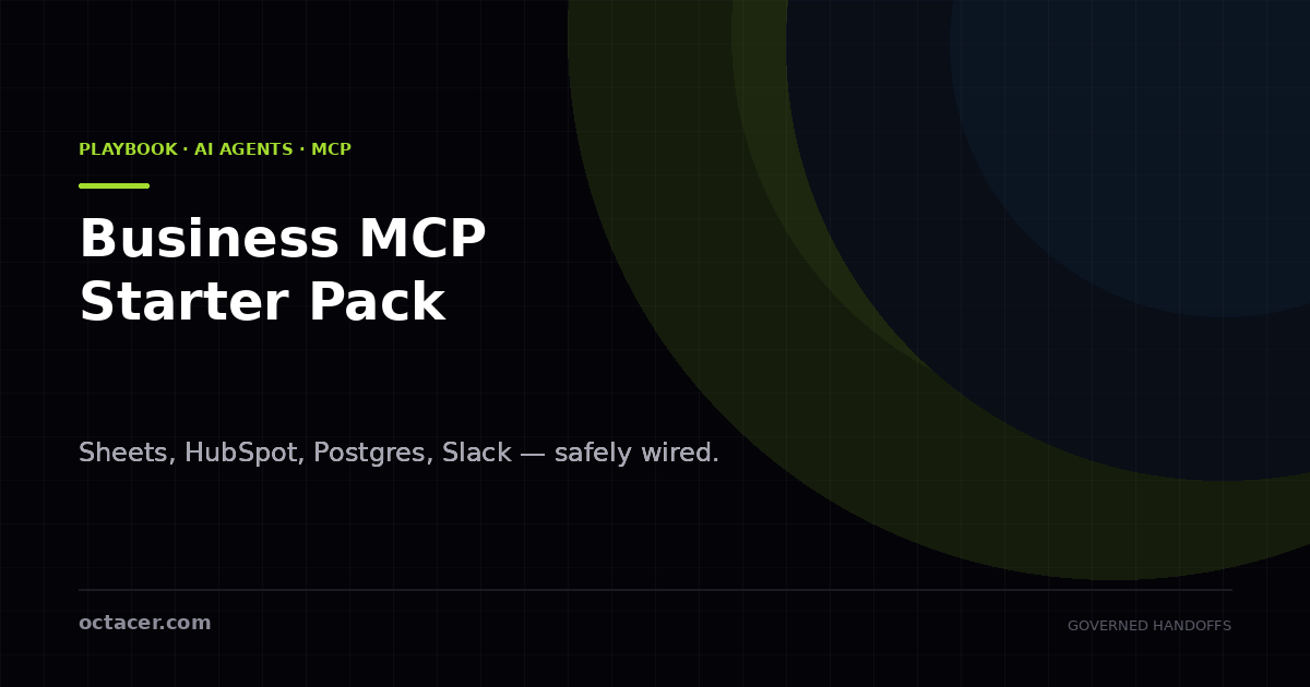 Business MCP Starter Pack