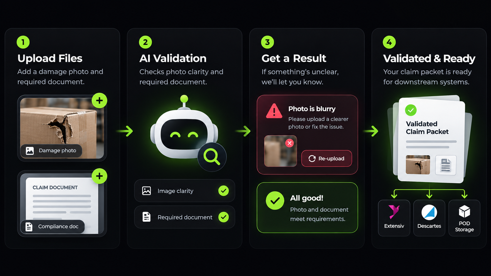 Damage Photo & Doc Upload Validation